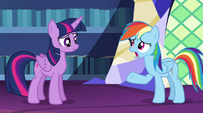 Rainbow Dash "cut off for a super long time" EG2