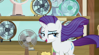 Rarity "it would really intensify the effect" S7E19