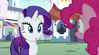 Rarity and Pinkie hear a strange sound S6E12