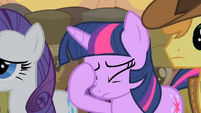 Twilight can't believe that actually happened.