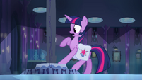 Twilight pulls her hoof away EG