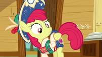 Apple Bloom looks at her cutie mark S6E4