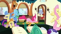 Oh Fluttershy, why you stealing Twilight's cutie mark?