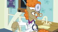 Dr. Horse "any color other than red" S7E20