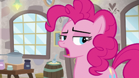 Pinkie Pie a little annoyed S8E3