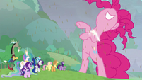 Pinkie Pie grows to colossal size S9E25