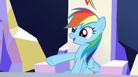 Rainbow Dash "you are a totally different pony" S6E25