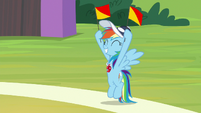 Rainbow directs Smolder with flags S9E15