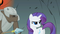 Rarity's you seriously want me to dig face.