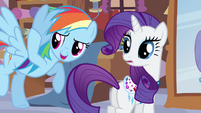 Rarity nearly forgot S3E11