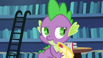 Spike rolling his eyes S5E16