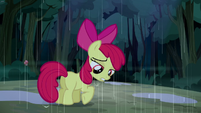 Apple Bloom listening to her friends S5E6