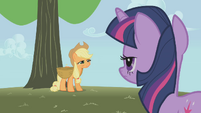 Applejack about to collapse S1E04