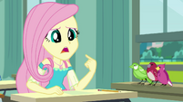 Fluttershy "studied really hard for this test" EGDS10