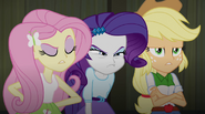 Fluttershy and AJ agrees with Rarity EG2