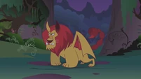 Manticore full shot S1E2.png (366 KB) Full view of Manny Roar.