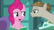 Pinkie Pie uncomfortable "suggest away!" S8E3