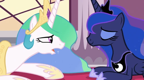 Princess Celestia underestimated her sister S7E10