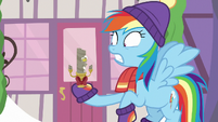 Rainbow Dash shocked to see Discord MLPBGE