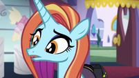 Sassy Saddles confused "Ponyville?" S5E14