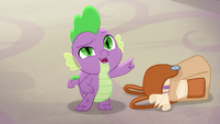 Spike "I wanna hear all about it" MLPRR