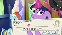 Twilight Sparkle thinking to herself S9E1