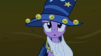 Twilight is worried about what is happening.
