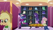 Twilight running behind a curtain EG