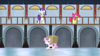 Apple Bloom gives box to Sweetie S4E19