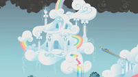 Cloudsdale exterior shot S01E07