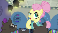 Fluttershy "I should push the snootiness" S8E4