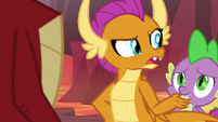 Smolder "Spike's my friend" S9E9