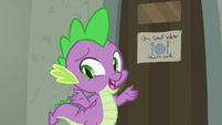 Spike "we'll have to try back later!" S9E5