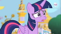 Twilight Sparkle suspirando