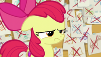 Apple Bloom pouting angrily S6E4