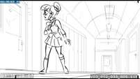 EG3 animatic - Twilight walking toward a classroom