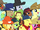 Ponies watching the hay bale monster stack S5E6.png