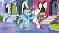 Rainbow Dash is determined to get answers!