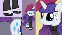 Rarity dressed French S2E9