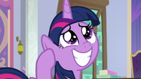 Twilight Sparkle reminiscing fondly S9E4