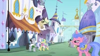 The lovely city of Canterlot.