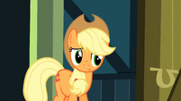 Off Apple Bloom goes.