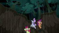 Cutie Mark Crusaders fall into a mudslide S5E6