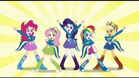 Equestria Girls Helping Twilight win the crown song 1080p Lyric