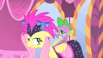 Slightly annoyed Fluttershy.