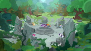 Mane Six reassemble at Temple of Ponhenge S7E25