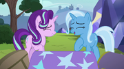 Starlight and Trixie sharing a laugh S8E19