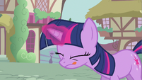 No matter how hard Twilight tries, she never fails at being adorable.