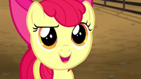 Apple Bloom asks Applejack about the rodeo S5E6