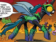 FIENDship is Magic issue 5 Armored Chrysalis